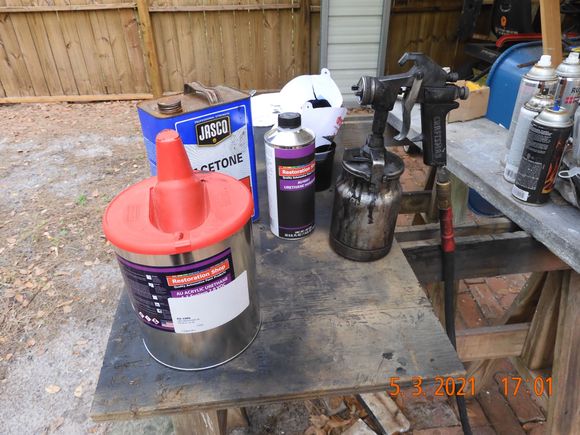 My old gun, can I say that in this forum?  Painted a couple of Datsun 240 Zs, my 1983 trans am and a 1980 F250 4wd pickup with this tool.