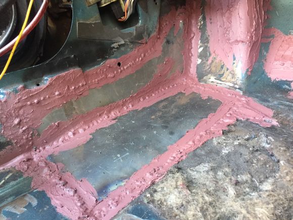 I went a little crazy on the seam seal since it was old and chunky as well