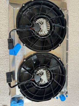 Volt fans fit into the C&R shroud