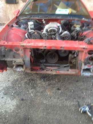 At the end got complete strip the Body had to much rust good donor Camaro