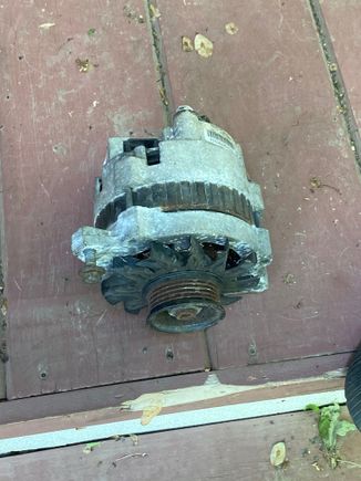 Factory alternator.