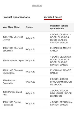 This is what I got from one of the GM parts dealer retailers. Pretty obscure group of cars which explains why the ESC module is so hard to find.