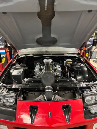 2002 Volant corvette intake and some other custom parts all 4 inch 