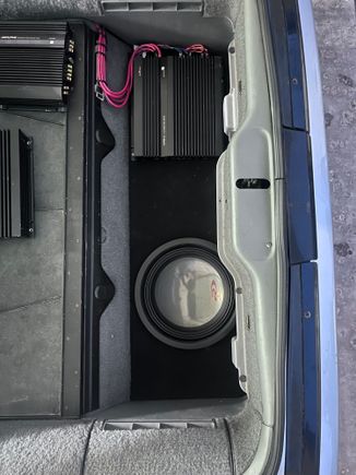 The old battered 3554 is stil the best match to this setup.  I’ll run my little 3503 for the tweeters when it goes active.