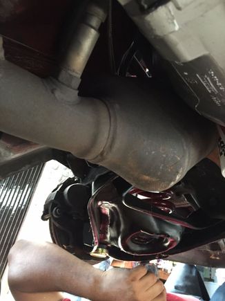 A view of the cat mock up. No, they are not a bolt on installation as some would lead you to believe!
