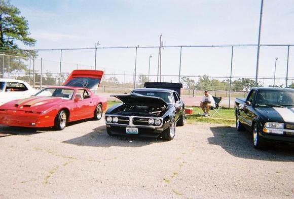 Me, my Step dad and a highschool buddy Wes in his S10 lol