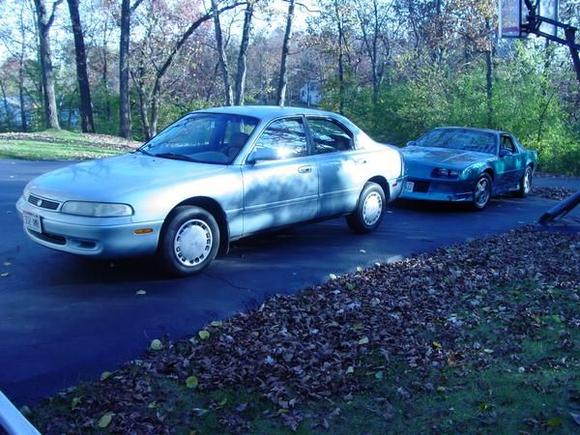 My other car, a 1994 Mazda 626 LX.