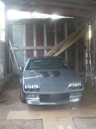 Currently the Z28 is locked up in the shop that needs some major upgrades to store her when not in use. 2/2/12 the shop is getting the upgrades and I will post soon.