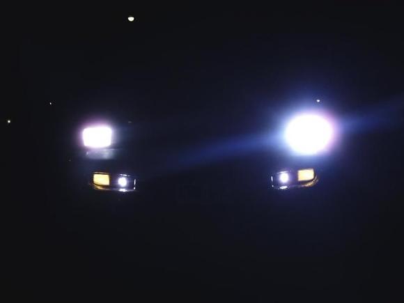 12 15 2010a After market projector driving lights installed