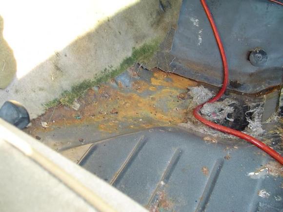 Passenger Side Front Floor Pan