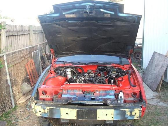 031 working on electric harness phew.. did i mention i hate the electric on cars!!