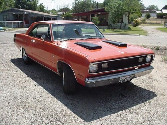 Another car I had in High School. 1972 Plymouth Scamp. I drove it while I was restoring the Chrysler.