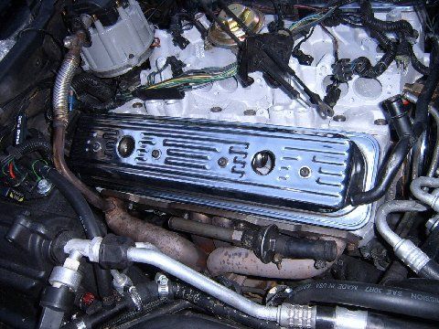 Nearly completed 355ci install