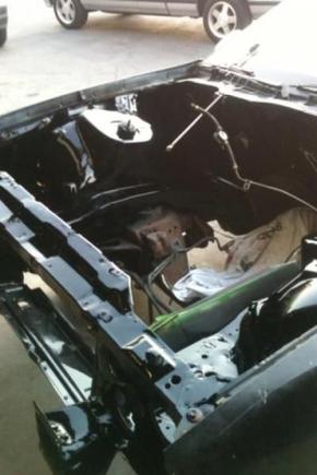 mark 454 paint no engine.. after I just painted it