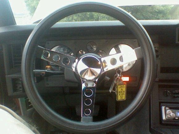 steering wheel