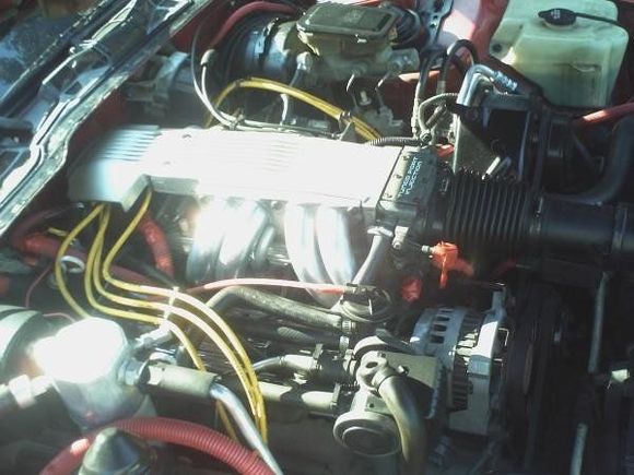 The motor is the stock motor with at this time of posting 100543 miles on it. I wanted to put the car away and driver her less but money and school killed that.