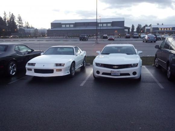 Just a couple of camaro's hanging out