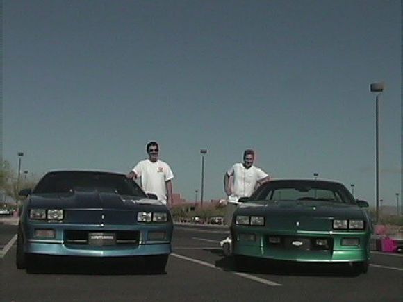 Tim Burgess (92 Z) &amp; Phil Rios (87 Z) in Phoenix
