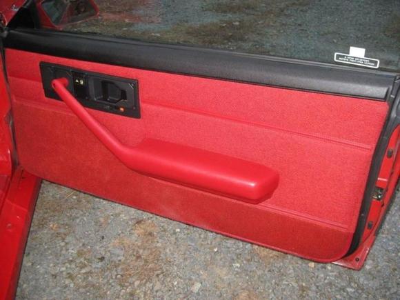 Passenger door panel