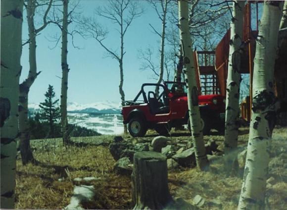 1986 CJ-7 - Purchased in 1994, a Rock Star vehicle when I lived in Colorado.