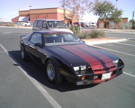 my camaro at work