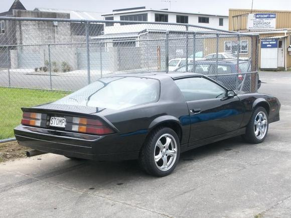 just out of the paint shop