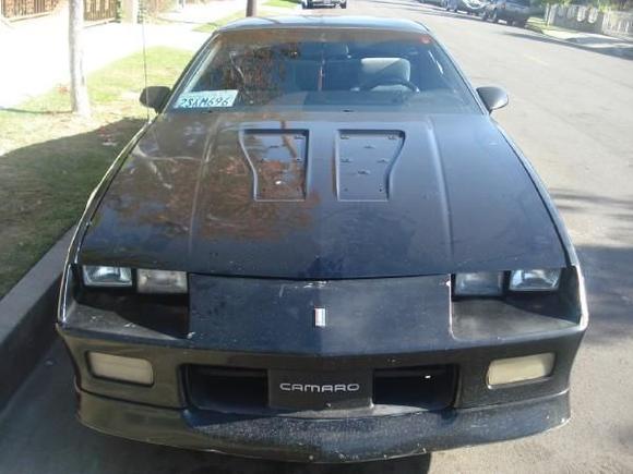 camaro day before paint job