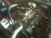 MSD 6AL ignition, Accel Distrib, Holley 600, Performer RPM Intake, Hedman Shorties, Supertrapp Exhaust.