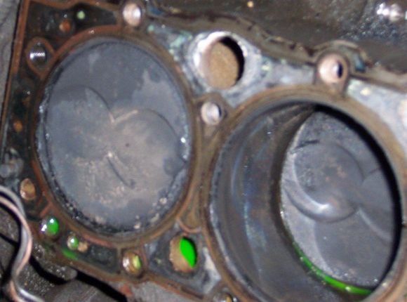 L98 Flat top piston
