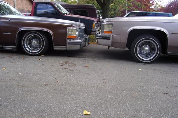 My 81&amp;84 Cadillac Coupe Deville