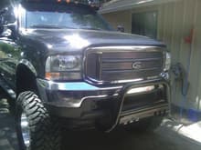 The day I put the bull bar on.
