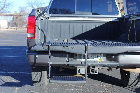 The FlipStep Truck Tailgate Step