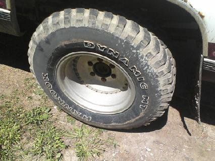 hancook dynamic m/ts with about 40% tread left and they are 31 10.50x15