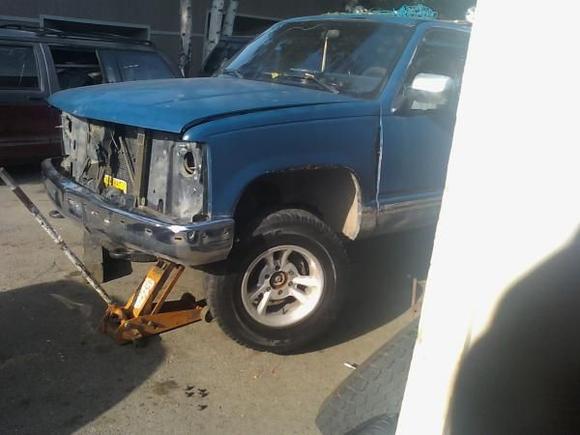 test fitting rims