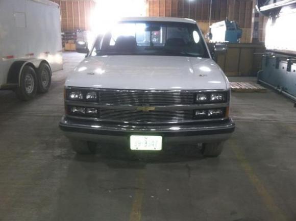 new headlights and billet grille