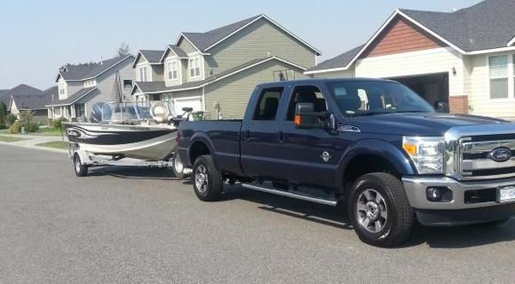 truck and boat