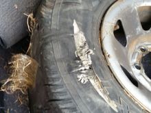 After the right front wheel locked up on a family member