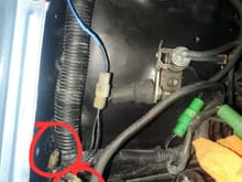 Two loose connections near the battery in the front, passenger side corner of the engine bay. They are upstream from the headlight/turn signal/marker connectors. 