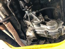 Transfer case leak