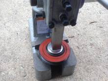 Got to use the Harbor Freight arbor press