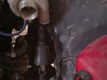 current gas can overflow tank setup that will become a cold air intake