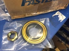 New pinion seal and pinion nut from trail gear