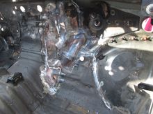 By this time I had finally gotten it all seam welded up and was down to just dressing the welds.
