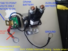 THIS WIRING WILL ISOLATE WHEN IGNITION IS TURNED OFF