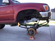 The swap almost done.