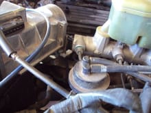 master cylinder clearance