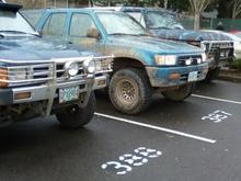 At School, Sheridans Ford (POS) to the right, Nicks Yota left, and mine is in the Middle

Grad Class of 2011