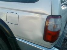 Rough year on my toy one month 6-15-11 after getting the ball joints and everything patched back. Had a deer plow in to the side of my toy. lucky for full coverage not fixed yet.