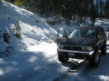 snow wheeling in the tahoe forest emigrant gap