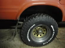 well here they are my brand new 31x10.50r15 KM2's i got them at american tire for only $184.00 x4=$736.00 and after all the mounting and fees and life-time replacement warranty it came to $936.33 
american tire or discount tire are the same place,nation wide.